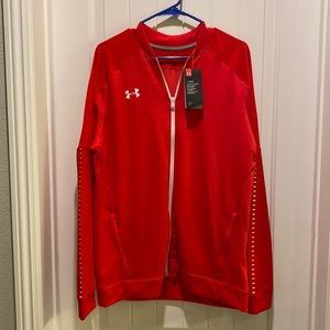 Under Armour Large Red jacket. NWT